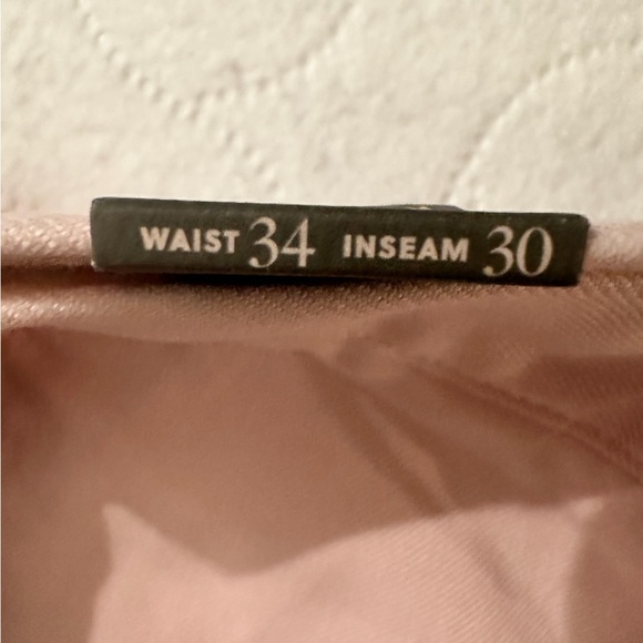 J.Crew Classic Fit Flat Front Chinos Men's Size 34 30 NWT Pink - Picture 5 of 9